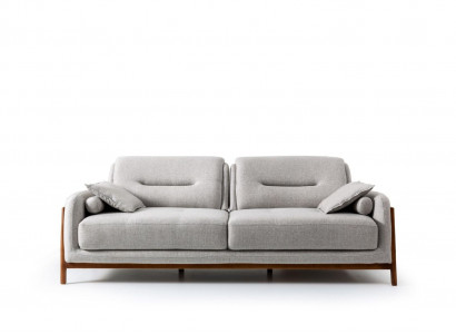 Luxus Sofa 3 Sitzer Dreisitzer Möbel in Wohnzimmer Modern Polster Textil